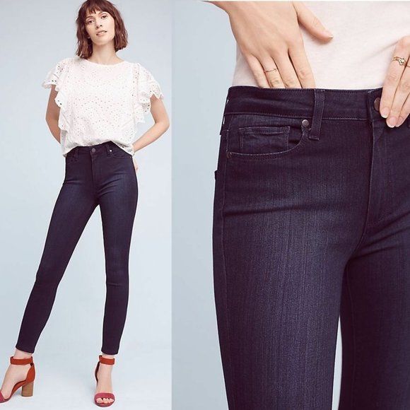 PAIGE Denim - Paige Hoxton High-Rise Ultra-Skinny Jeans new